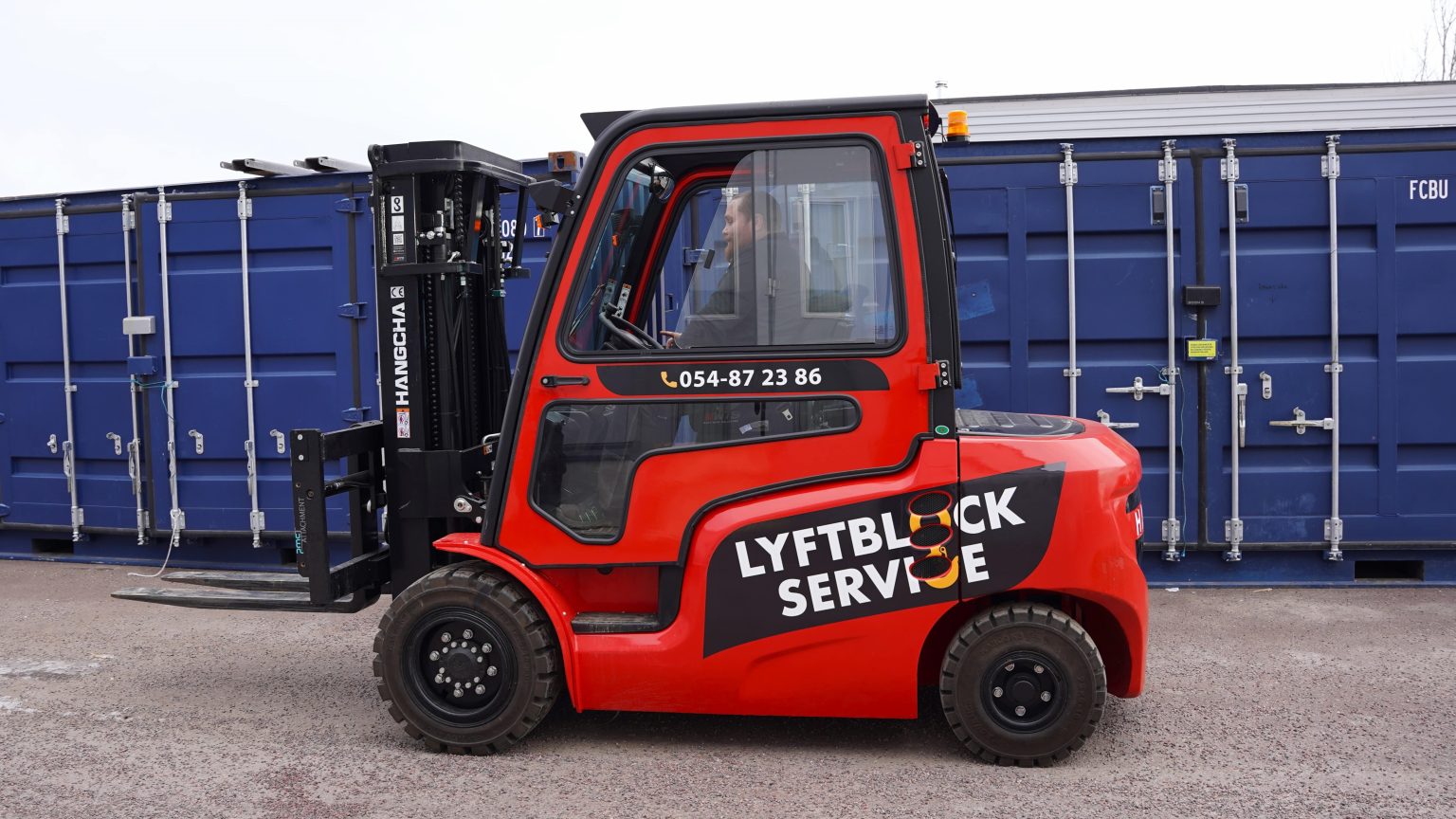 Hyr truck hos Lyftblockservice